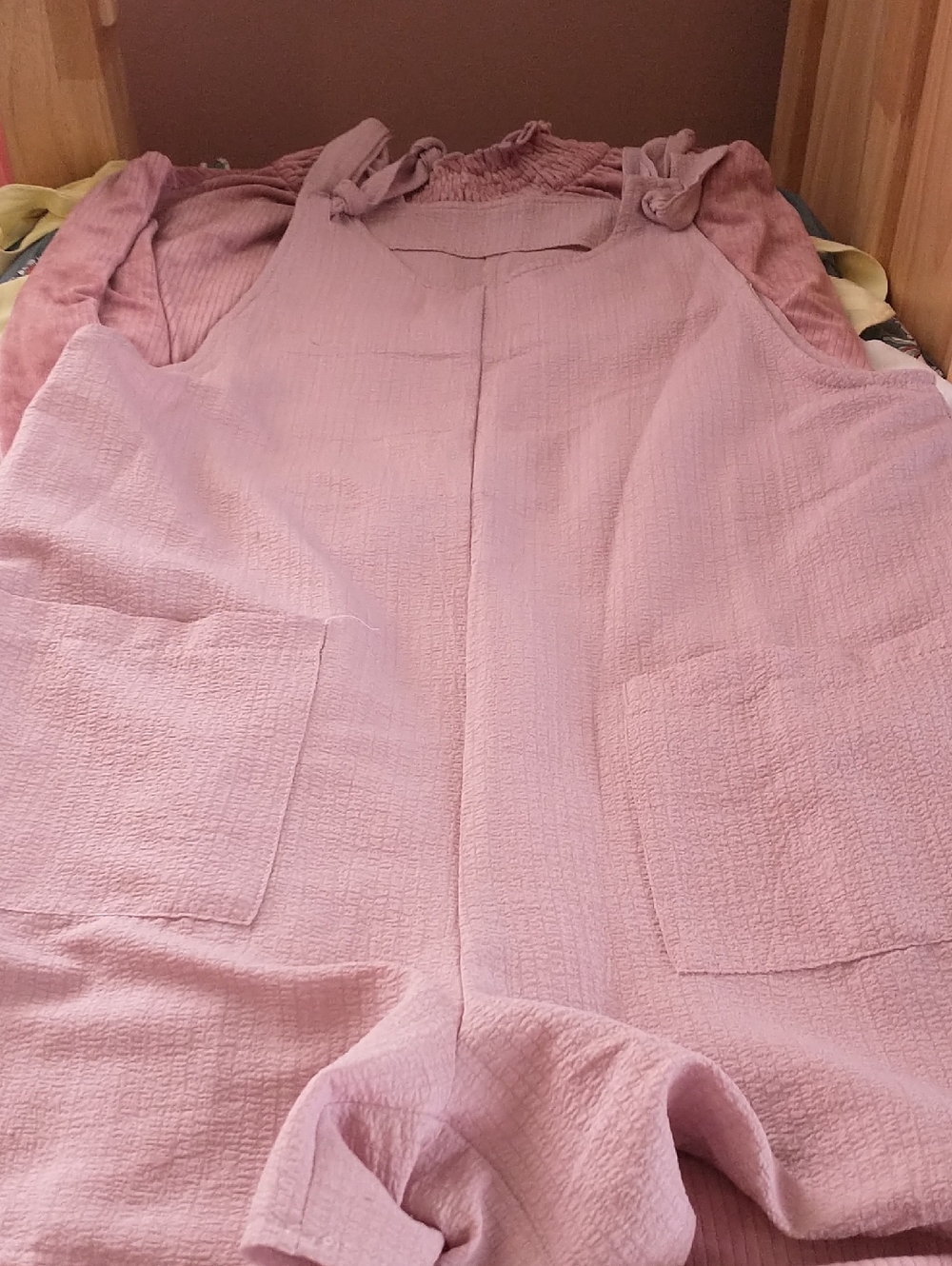 "Throw N Go" Pink Romper